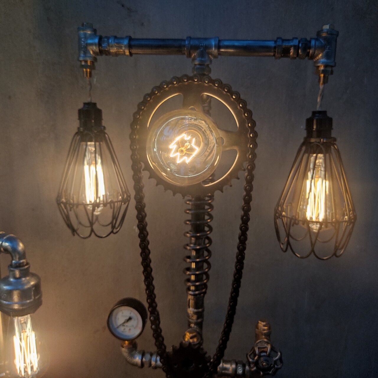 Đèn decor ống nước vintage- The Light Passion 6 đèn decor