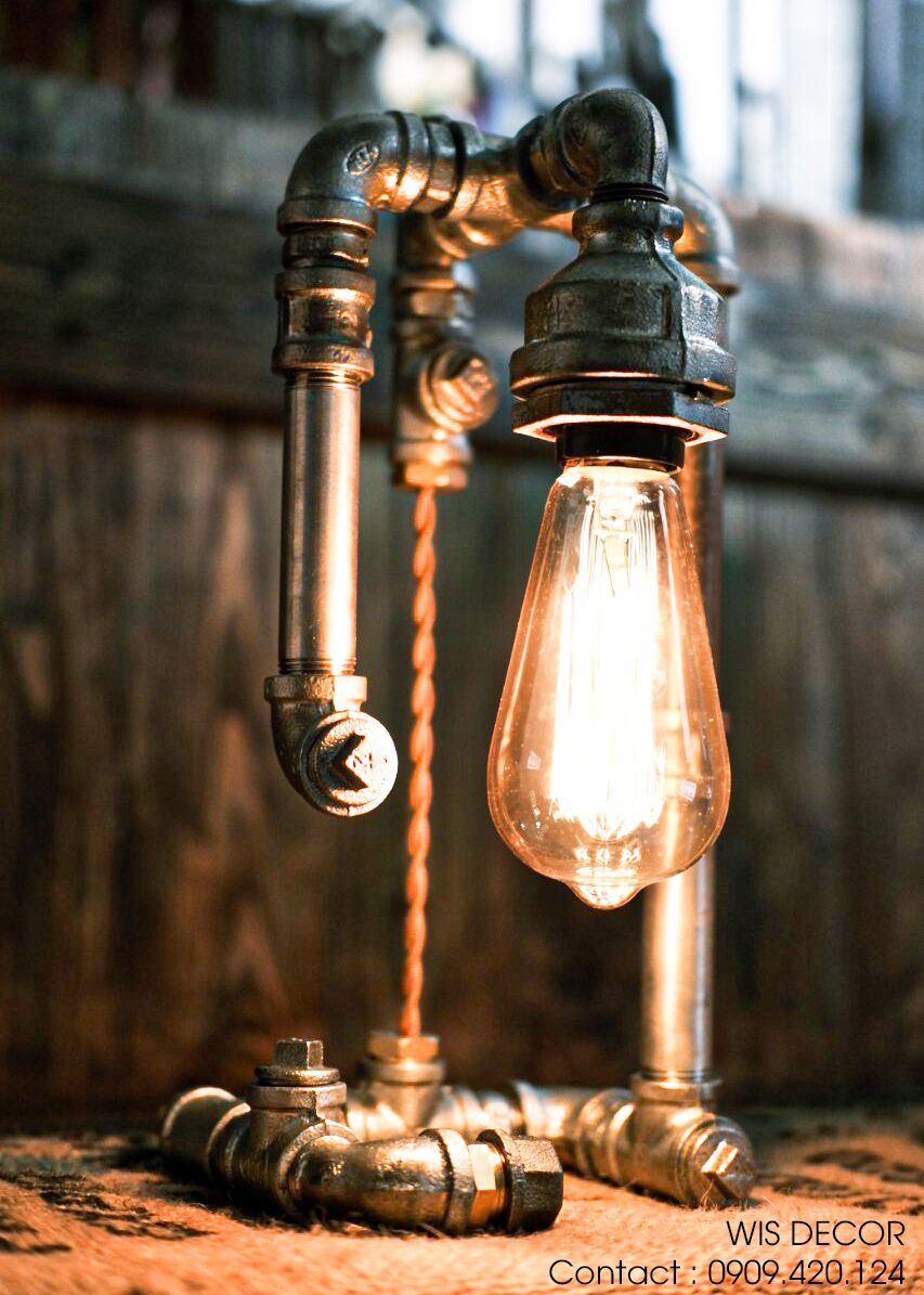 Đèn decor ống nước vintage - The Cos 03 Lamp 9 đèn decor vintage