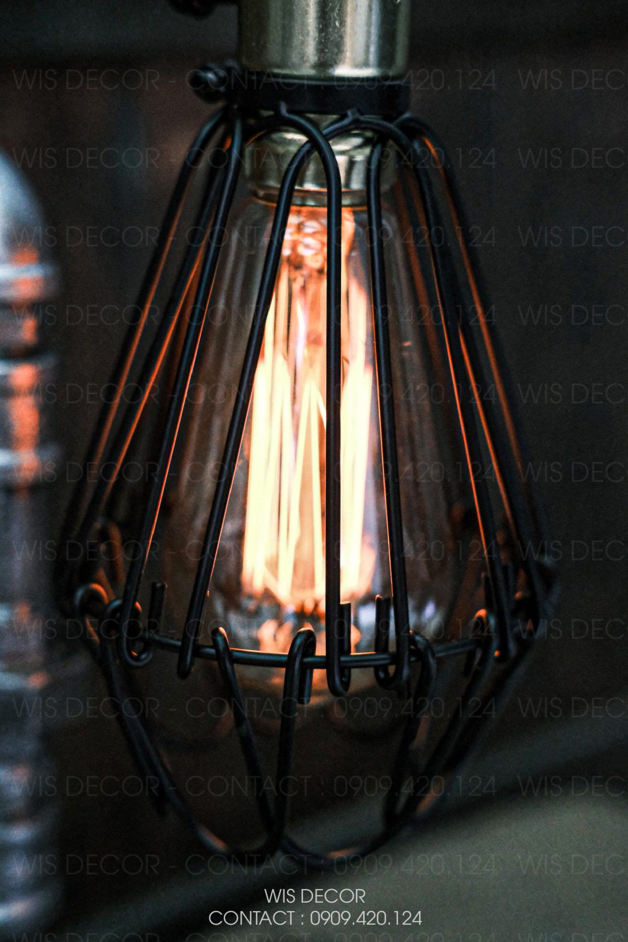 Đèn ống nước decor vintage - The Cos 21 5 Đèn decor ống nước vintage